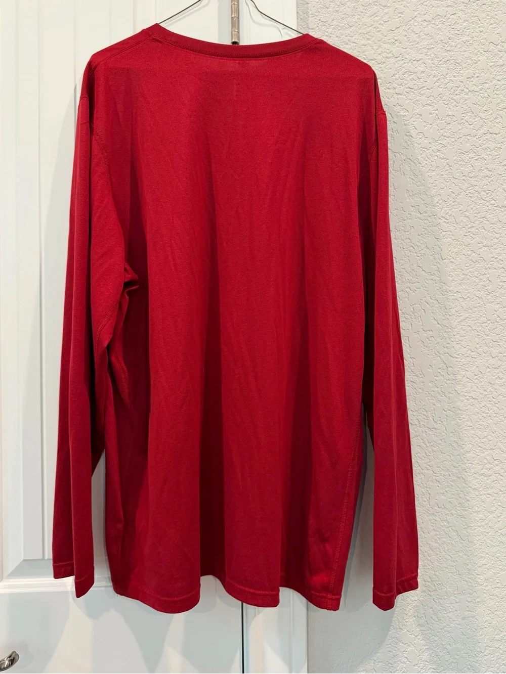 Nike Red Stanford Football Long Sleeve Tee